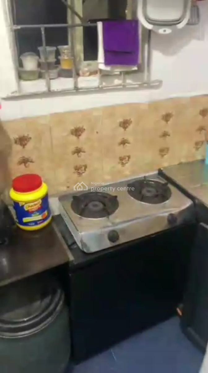 Fully Furnished & Fully Serviced 2-man Male Apartment, Abule Ijesha, Yaba, Lagos, Mini Flat (room and Parlour) for Rent