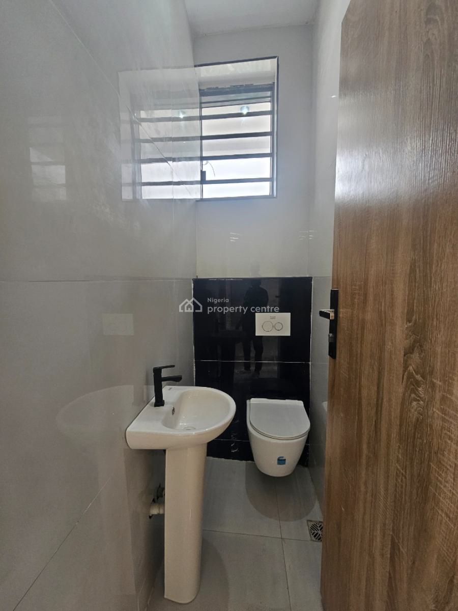 Newly Built 4 Bedrooms Semi-detached House with Bq, Inside an Estate, Sangotedo, Ajah, Lagos, Semi-detached Duplex for Sale