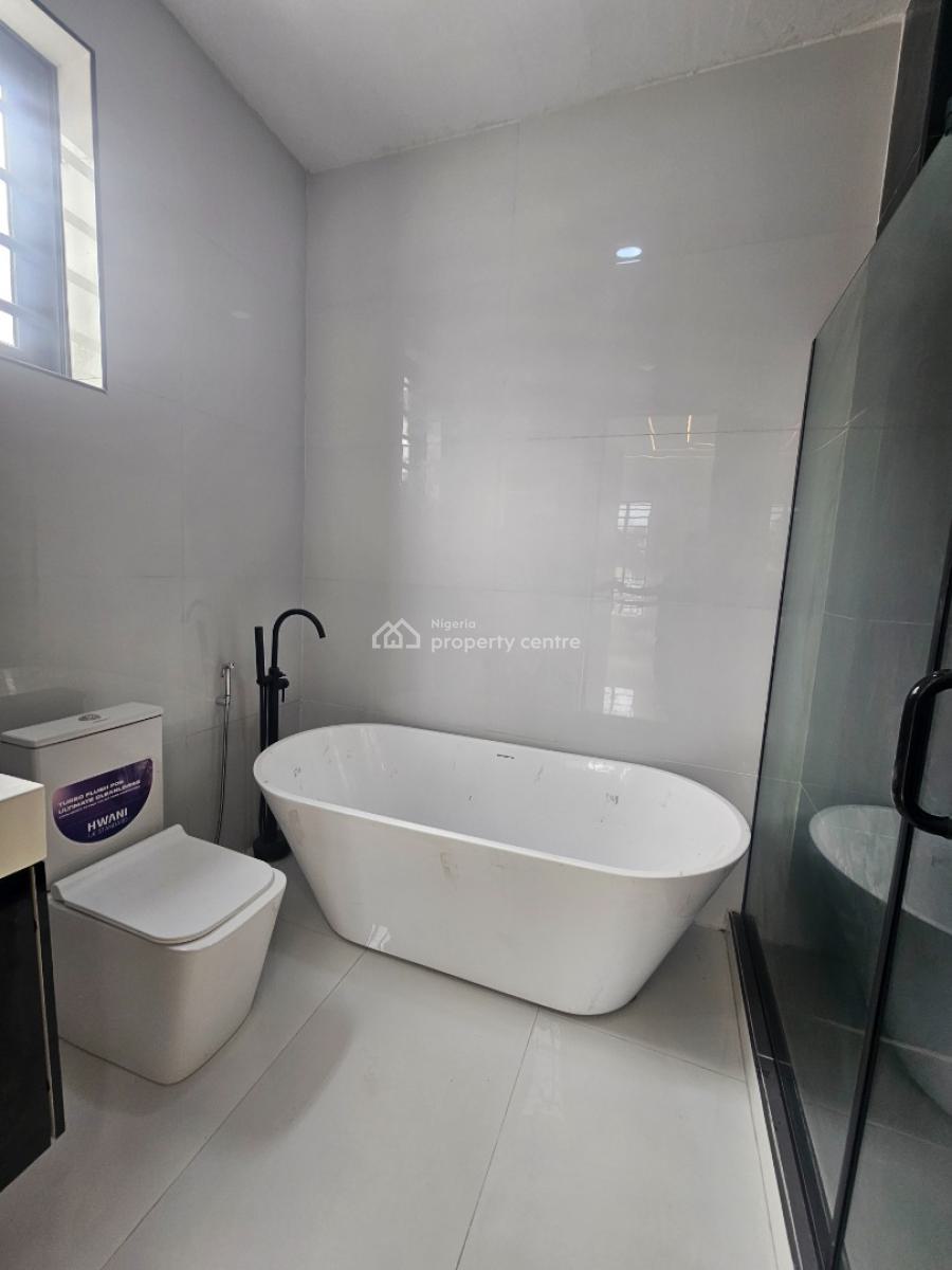 Newly Built 4 Bedrooms Semi-detached House with Bq, Inside an Estate, Sangotedo, Ajah, Lagos, Semi-detached Duplex for Sale