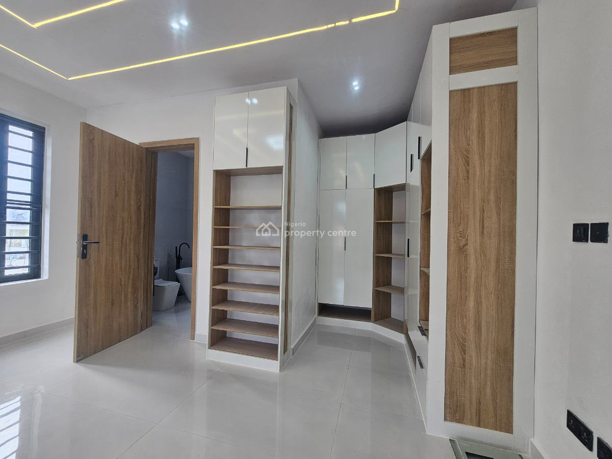 Newly Built 4 Bedrooms Semi-detached House with Bq, Inside an Estate, Sangotedo, Ajah, Lagos, Semi-detached Duplex for Sale