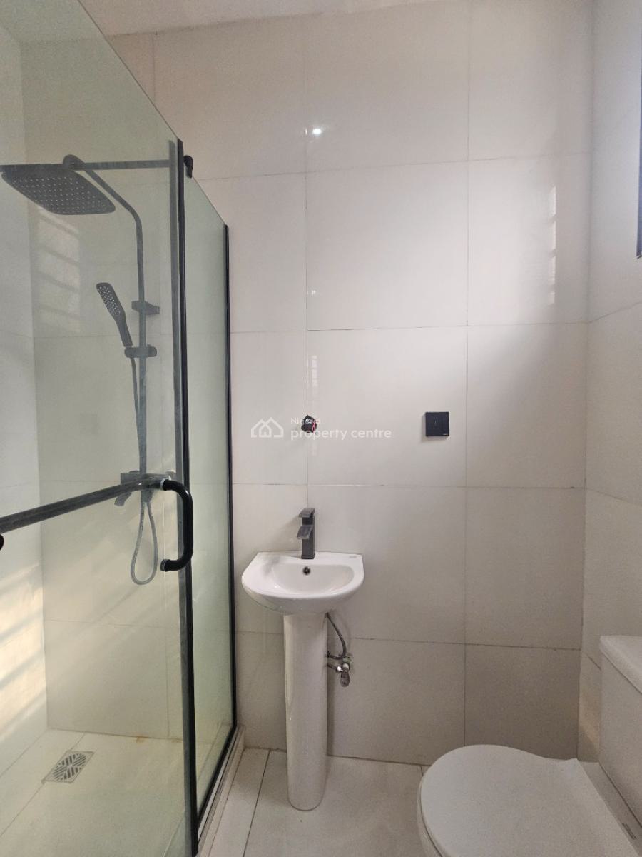 Newly Built 4 Bedrooms Semi-detached House with Bq, Inside an Estate, Sangotedo, Ajah, Lagos, Semi-detached Duplex for Sale
