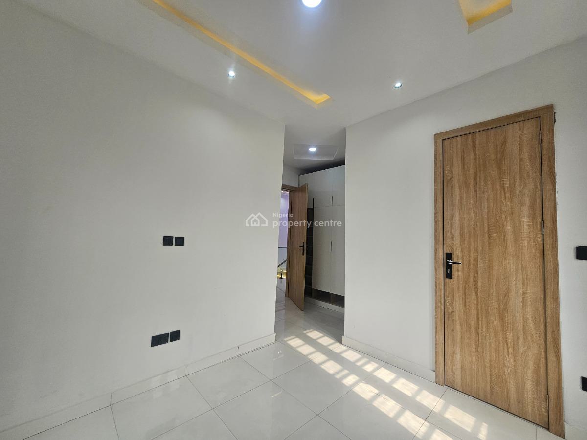 Newly Built 4 Bedrooms Semi-detached House with Bq, Inside an Estate, Sangotedo, Ajah, Lagos, Semi-detached Duplex for Sale
