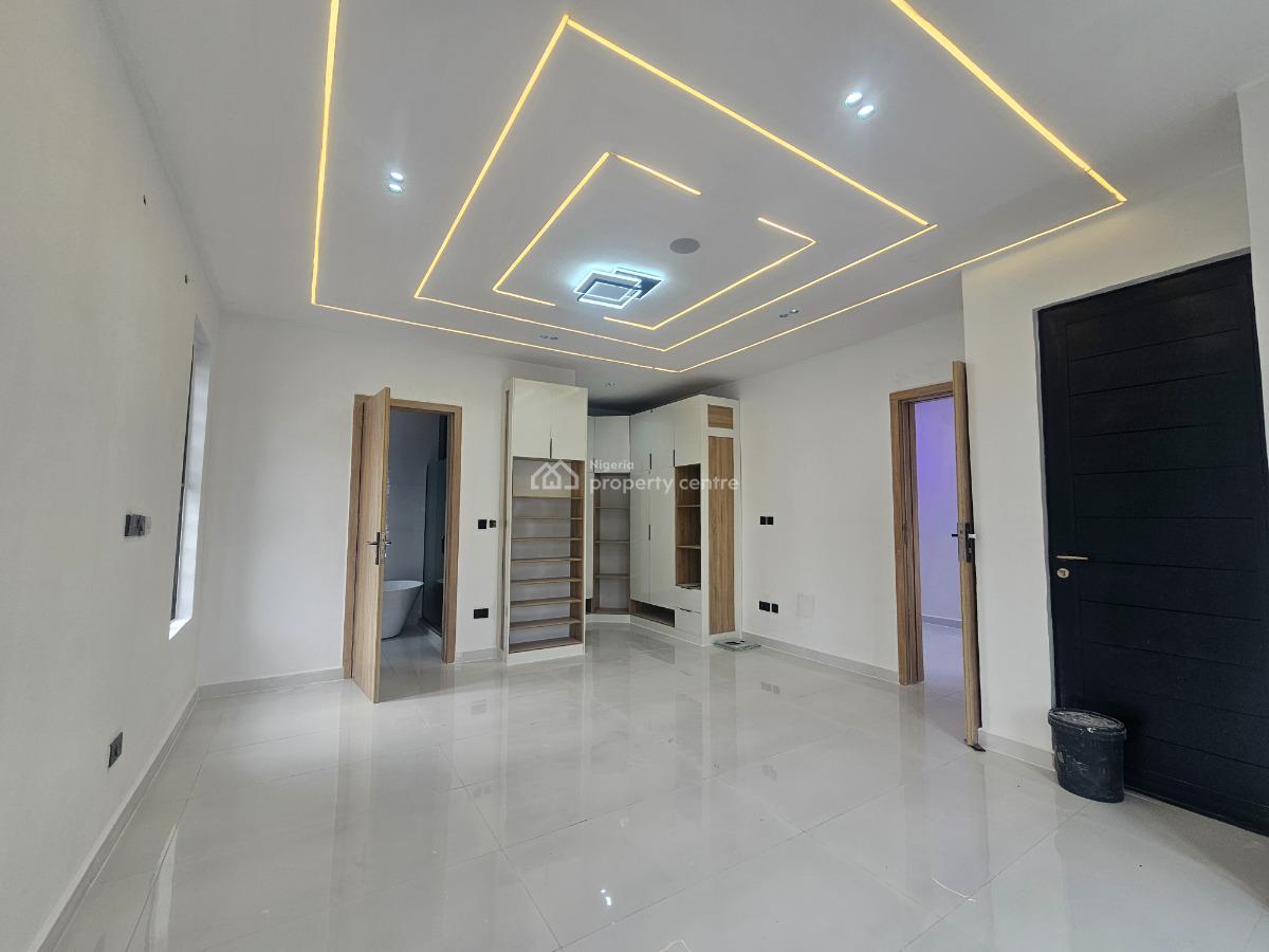 Newly Built 4 Bedrooms Semi-detached House with Bq, Inside an Estate, Sangotedo, Ajah, Lagos, Semi-detached Duplex for Sale
