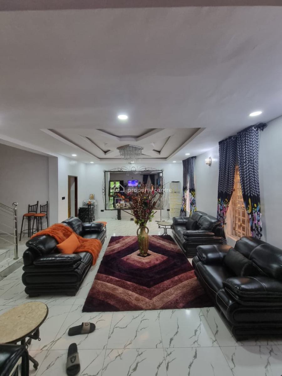 Well Finished Serviced 3 Bedroom Detached House with 2bqs on 600sqms, Chevron Drive, Lekki, Lagos, Detached Duplex for Sale