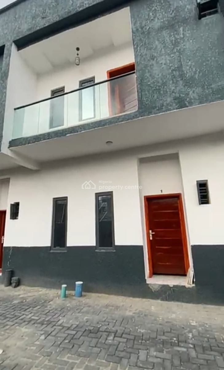 Newly Built 2 Bedroom Terrace Duplex - Video Available, Sangotedo, Ajah, Lagos, Terraced Duplex for Sale