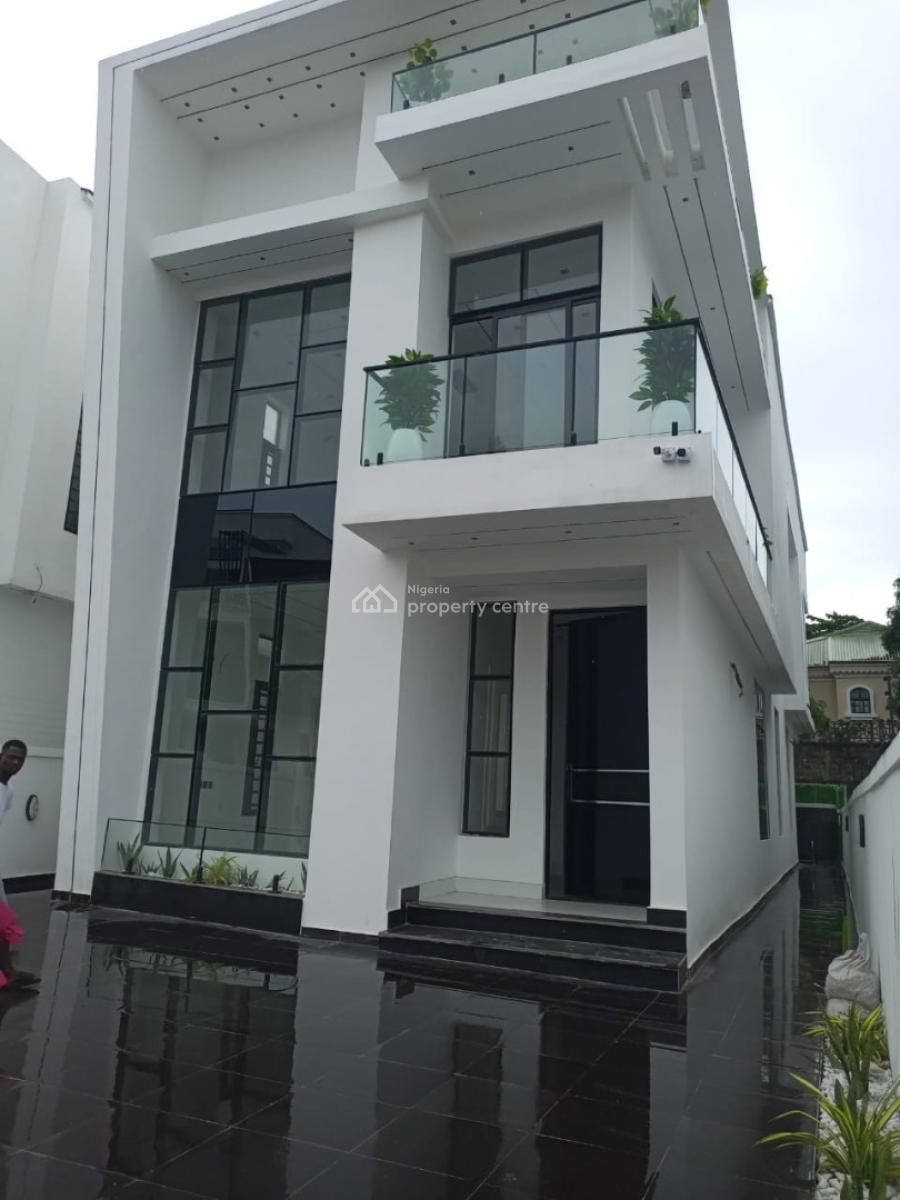 Luxurious 5 Bedroom Fully Detached Duplex, Chevron Alternative, Lekki, Lagos, Detached Duplex for Sale