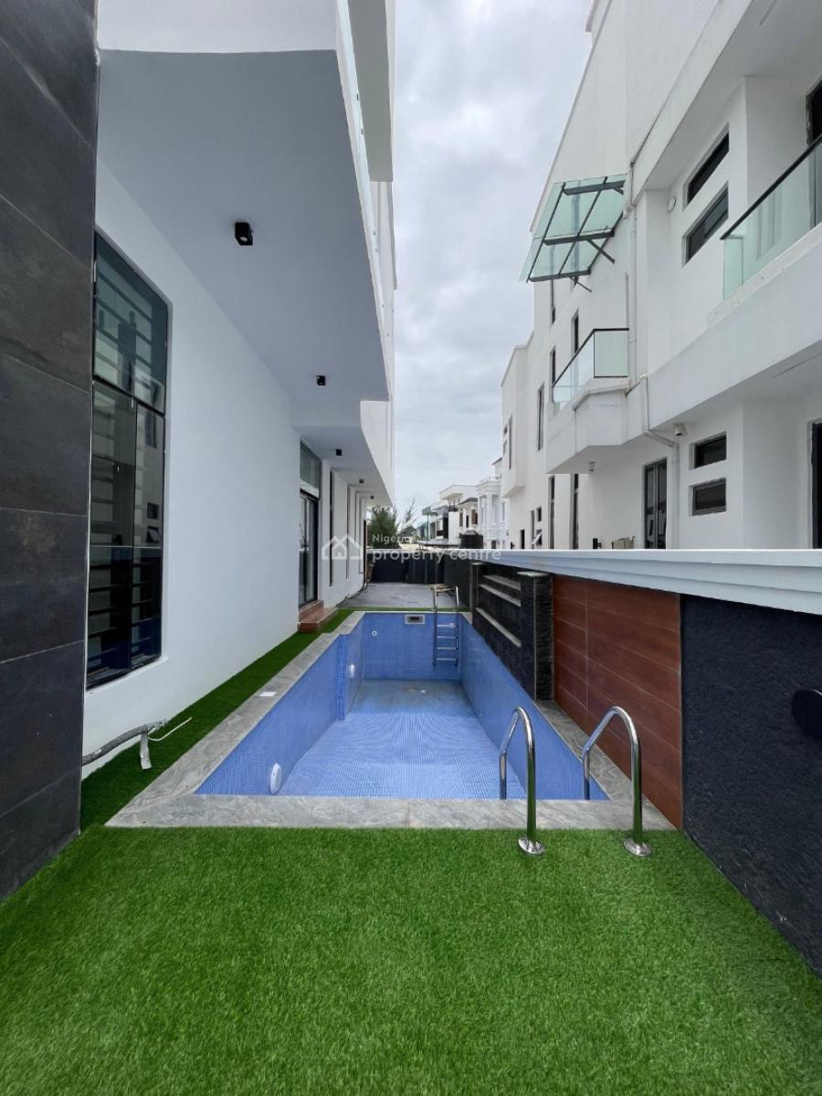 Gigantic 5 Bedroom Fully Detached Duplex with a Swimming Pool, Megamound Housing Estate, Lekky County, Ikota, Lekki, Lagos, Detached Duplex for Sale