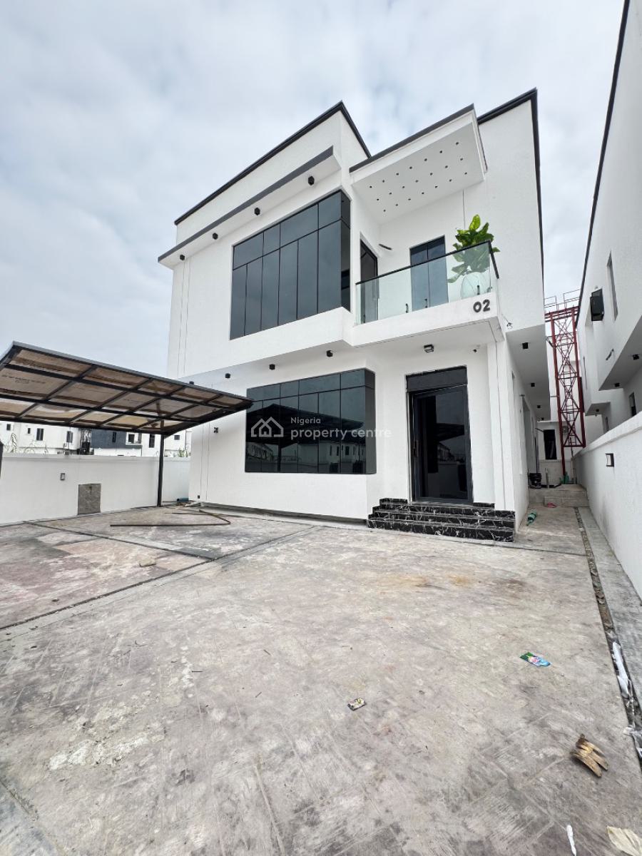Beautiful 5 Bedroom Detached Duplex with a Bq, Chevron Toll Gate, Orchid Road, Lekki, Lagos, Detached Duplex for Sale