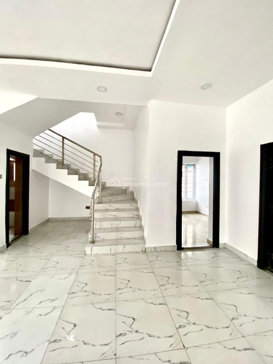 New 5 Bedroom Fully Detached Duplex with Bq, Osapa, Lekki, Lagos, Detached Duplex for Rent