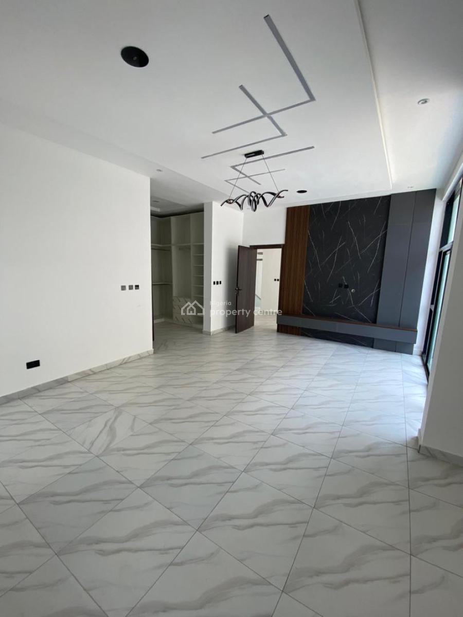 Brand New and Spacious 5 Bedroom Fully Detached Duplex, Bq ,24/7light, Chevron, Lekki, Lagos, Detached Duplex for Rent