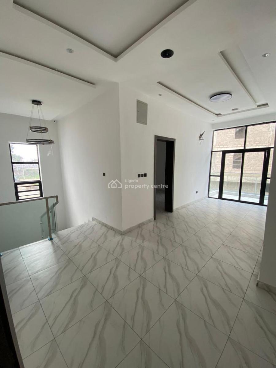 Brand New and Spacious 5 Bedroom Fully Detached Duplex, Bq ,24/7light, Chevron, Lekki, Lagos, Detached Duplex for Rent