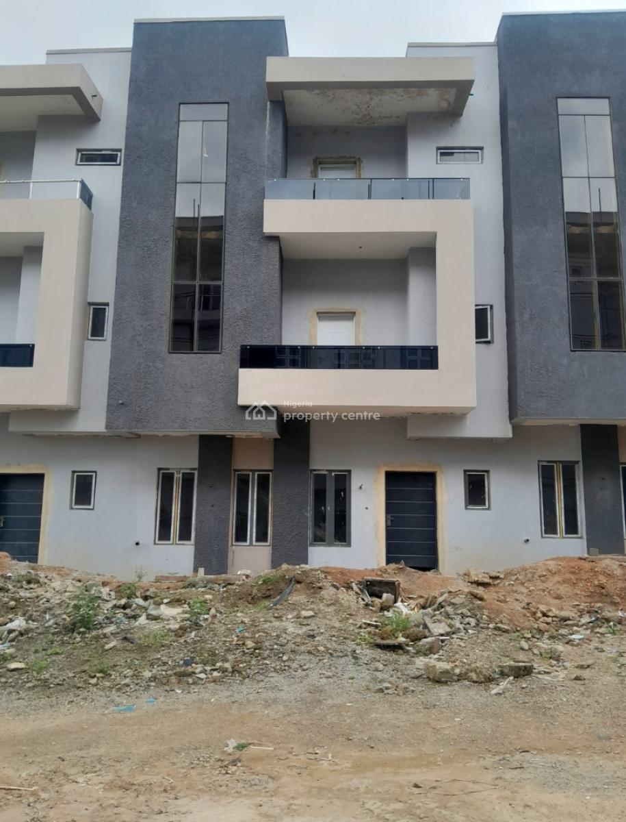 Modern 3 Bedroom Apartment with Bq, Wuye, Abuja, Block of Flats for Sale