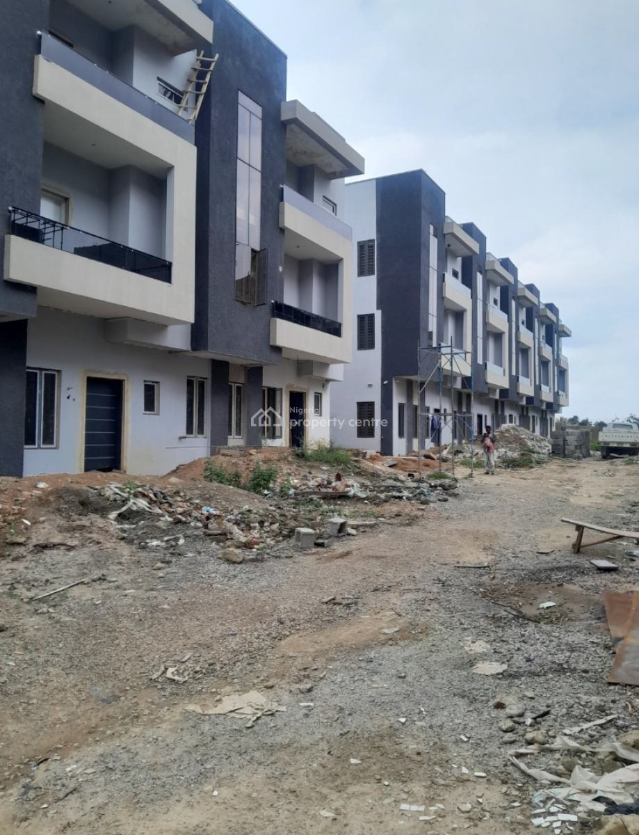 Modern 3 Bedroom Apartment with Bq, Wuye, Abuja, Block of Flats for Sale