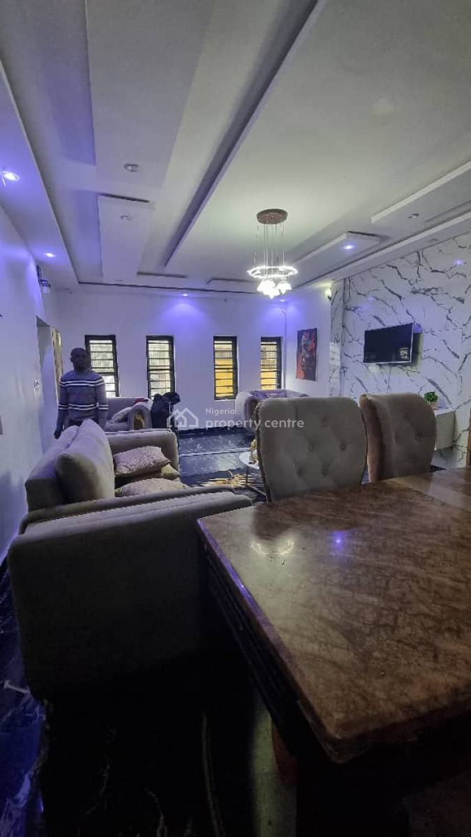 Charming 4 Bedroom Terrace Duplex in a Very Secured Estate., Sangotedo, Ajah, Lagos, Terraced Duplex for Rent