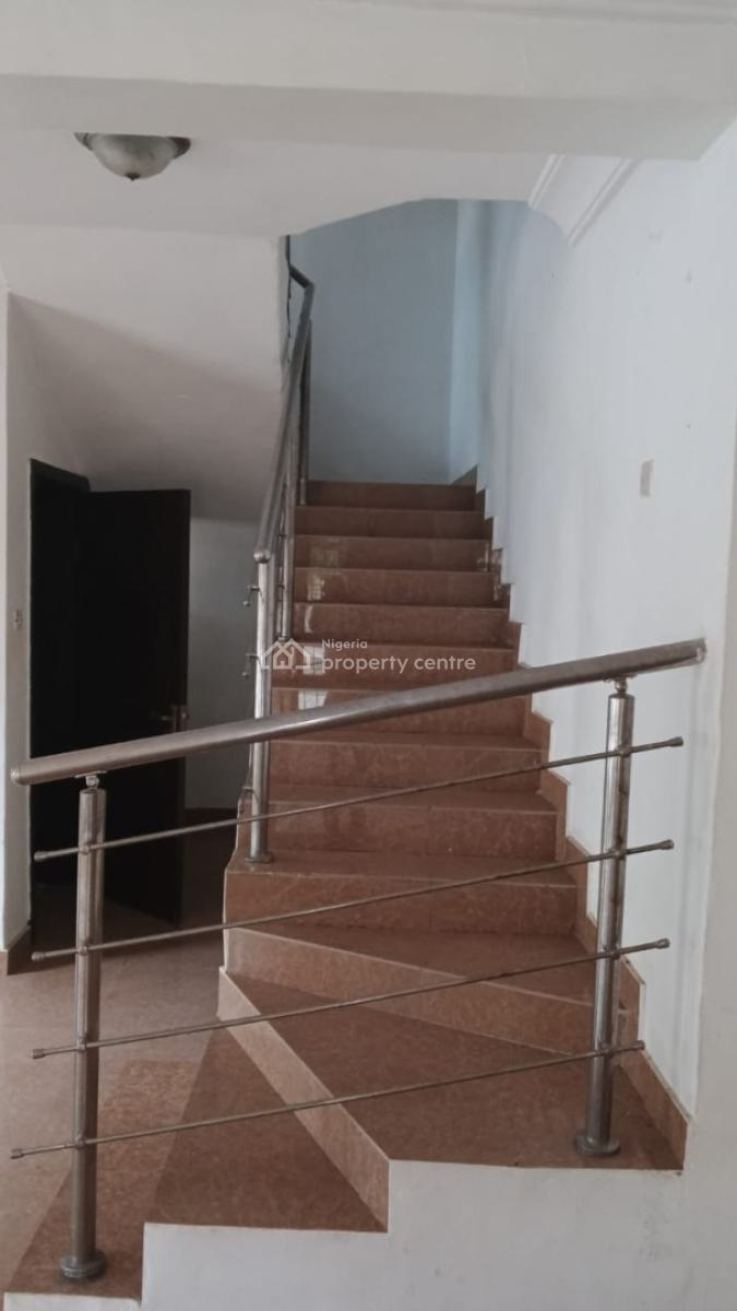 3 Bedroom Semi Detached Duplex with Bq, Along Monastery/shoprite Road, Inside a Secured Estate, Sangotedo, Ajah, Lagos, Semi-detached Duplex for Rent