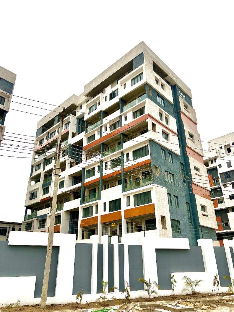 Aesthetically Pleasing 2 Bedroom Maisonette with Swimming Pool and Gym, Newly Built,clean Water, Good Access Road,flood Free, Lekki Phase 1, Lekki, Lagos, Flat / Apartment for Rent