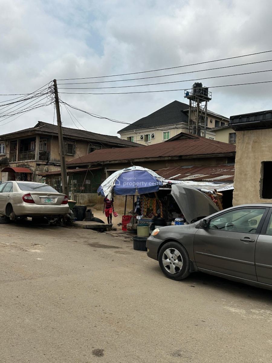 a Solid Bungalow Building on a Full Plot Available, Off Bajulaiye, Shomolu, Lagos, Residential Land for Sale