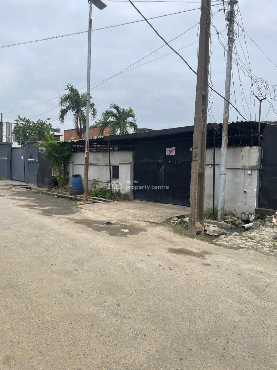 a Buy and Rebuild Bungalow in a Well Interlocked Street, Off Adeniran Ogunsanya, Surulere, Lagos, Land for Sale