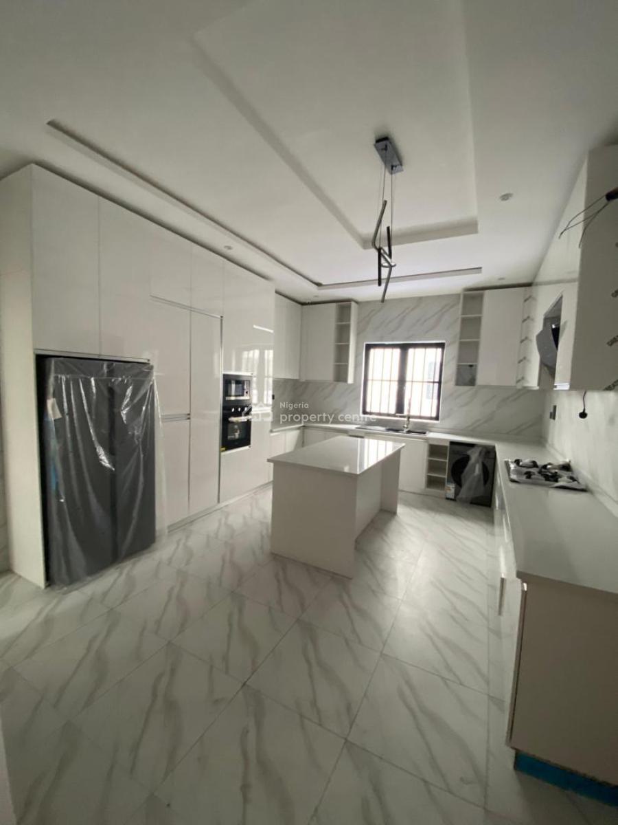 Brand New and Spacious 5 Bedroom Fully Detached Duplex with Bq and Poo, Chevron Lekki Lagos, Lekki, Lagos, Detached Duplex for Rent