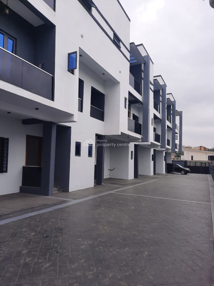 Luxuriously Built 4bedroom Terrace Duplex with B.q, Within an Estate in, Opebi, Ikeja, Lagos, Terraced Duplex for Rent