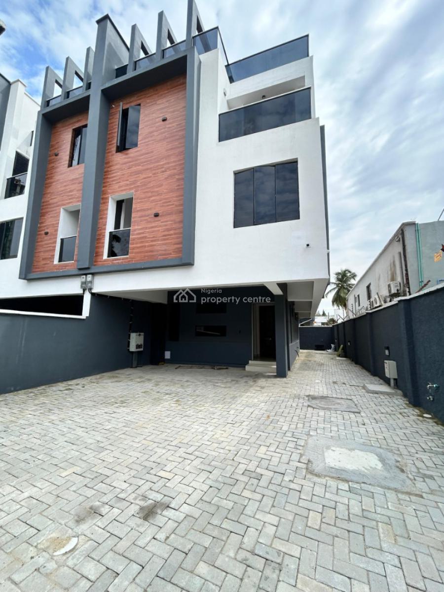 4bedroom Terrace with Bq  Price:#40m (2years Upfront) on a Close in Vi, Victoria Island (vi), Lagos, Semi-detached Duplex for Rent