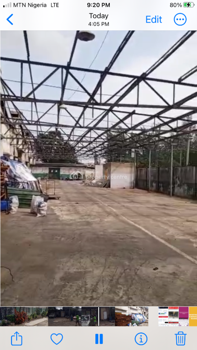 Warehouse and Office Buildings, Off Billingsway, Oregun, Ikeja, Lagos, Warehouse for Rent