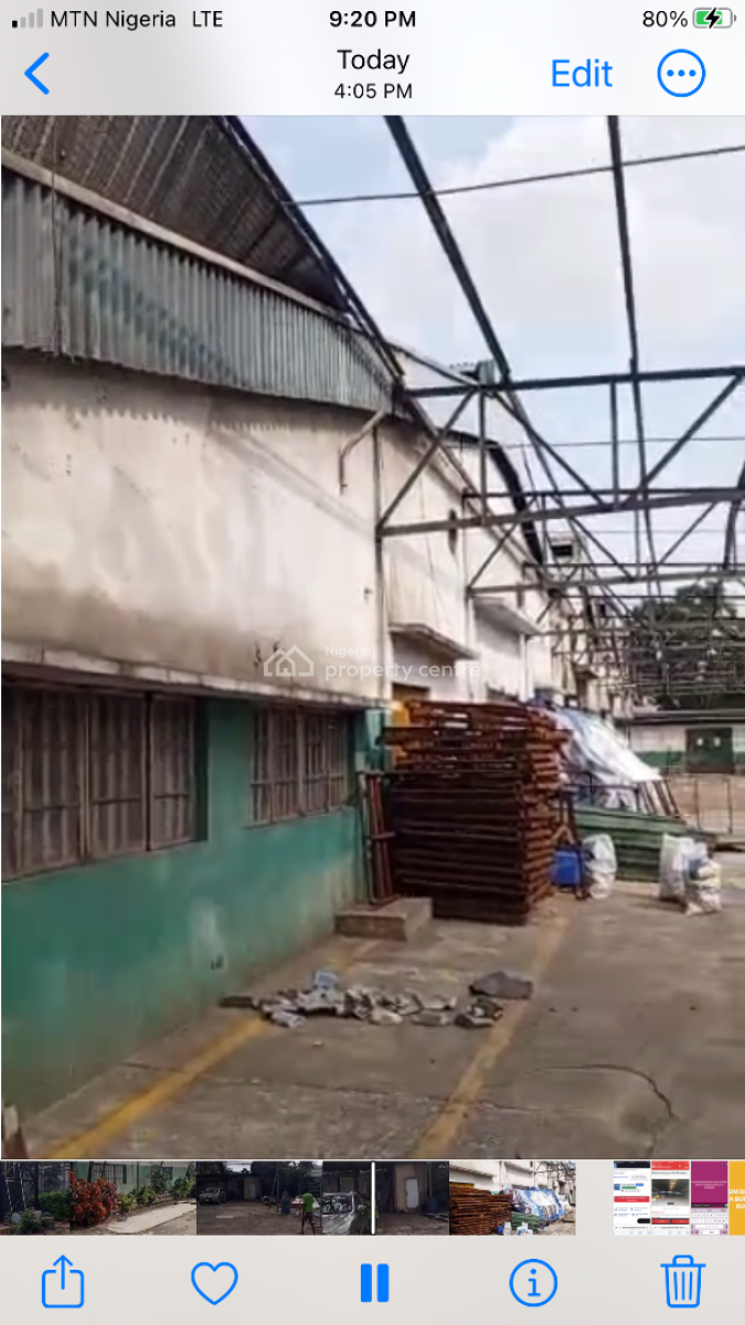 Warehouse and Office Buildings, Off Billingsway, Oregun, Ikeja, Lagos, Warehouse for Rent