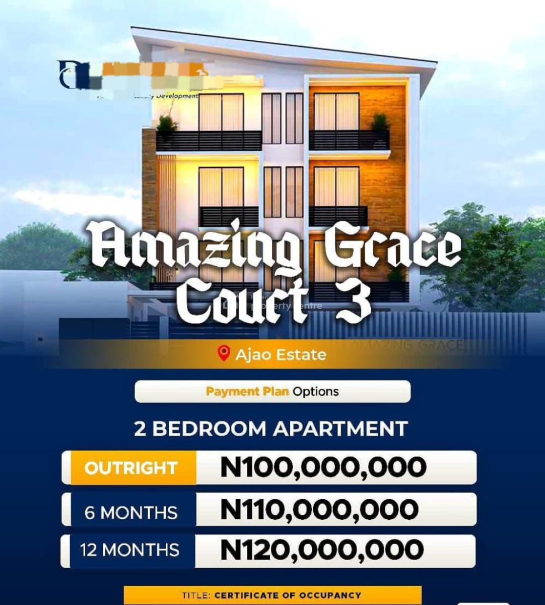 Luxury 2 Bedroom Apartment, Ajao Estate, Ikeja, Lagos, Flat / Apartment for Sale