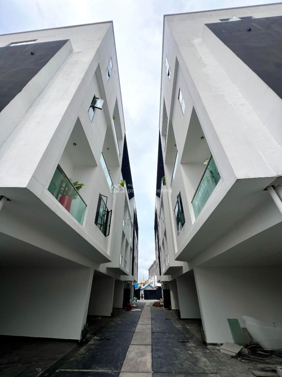 Exquisite 4 Bedroom Terrace Duplex with Swimming Pool, Gym and Bq, Ikate, Lekki, Lagos, Terraced Duplex for Sale