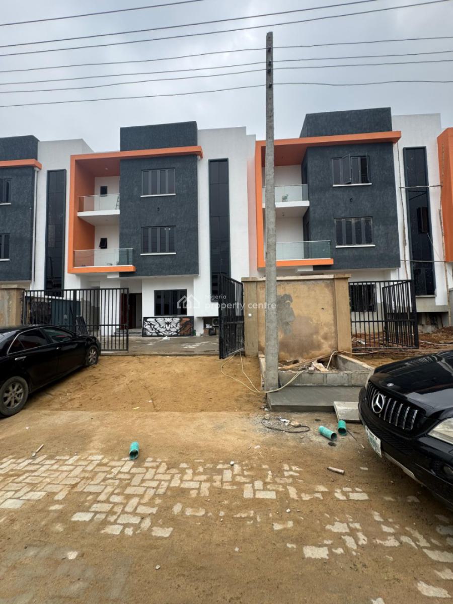 a Newly Built 4bedroom Self-compound Terrace, Phase 2, Gra, Ogudu, Lagos, Terraced Duplex for Sale