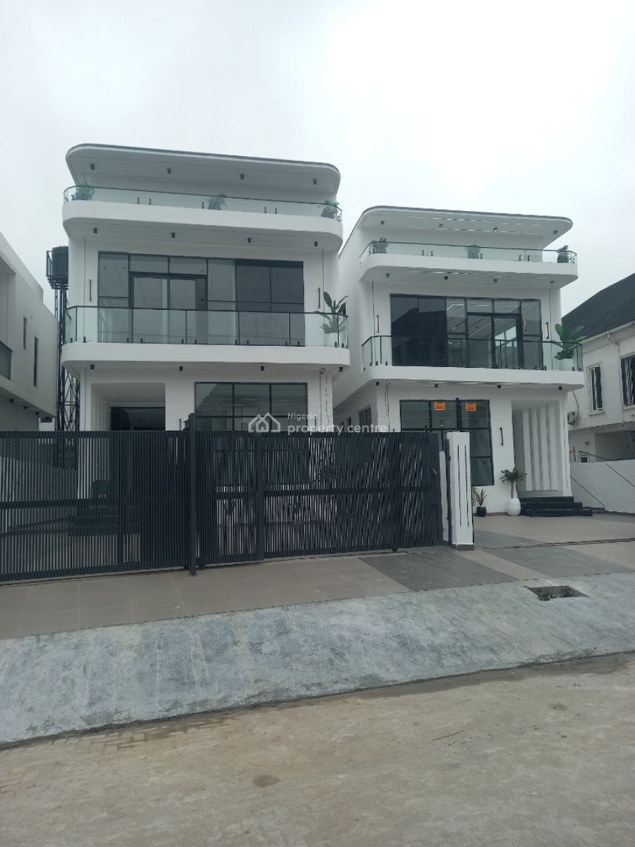 Luxury 5 Bedroom Fully Detached Duplex with Bq, Oral Estate Second Toll Gate Lekki Lagos, Lekki, Lagos, Detached Duplex for Sale