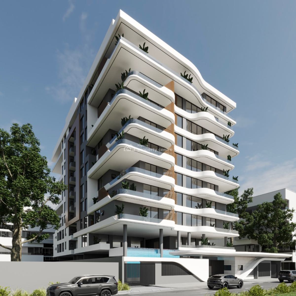 Off Plan 244sqm 3 Bedrooms with Bq and Office Space, Pool and Gym, Old Ikoyi, Ikoyi, Lagos, Flat / Apartment for Sale