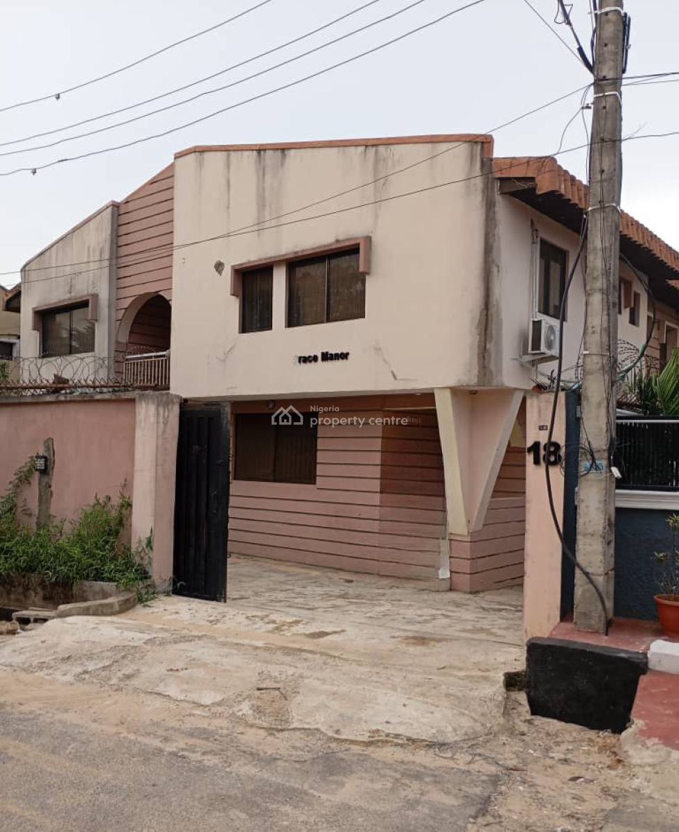 a Land with an Existing Structure on It, Maryland Estate, Maryland, Lagos, Residential Land for Sale