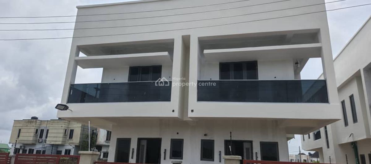Newly Built 6 Units of 3 Bedroom Luxurious Duplexes with Bq, Beach Wood Estate, Ibeju Lekki, Ibeju Lekki, Lagos, Terraced Duplex for Rent