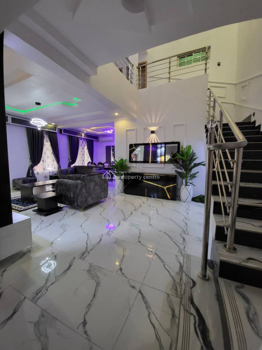 a Perfect Staycation Apartment Fully Serviced 4-bedroom Duplex, Lagos Business School, Ajah, Lagos, Detached Duplex Short Let