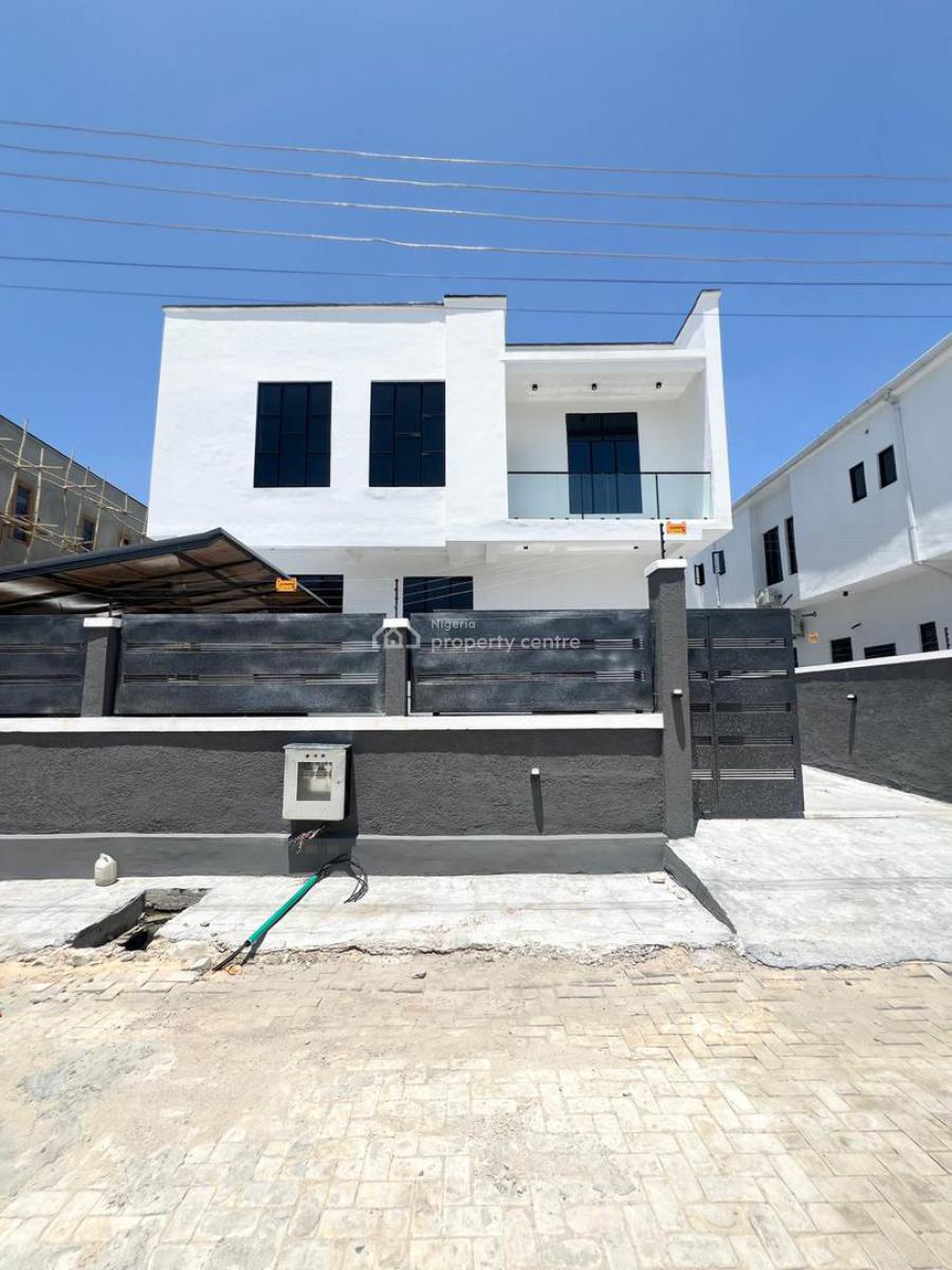 Luxurious 5bedrooms Fully-detached Duplex with Bq, 2nd Toll Gate,lekki, Lekki, Lagos, Detached Duplex for Sale