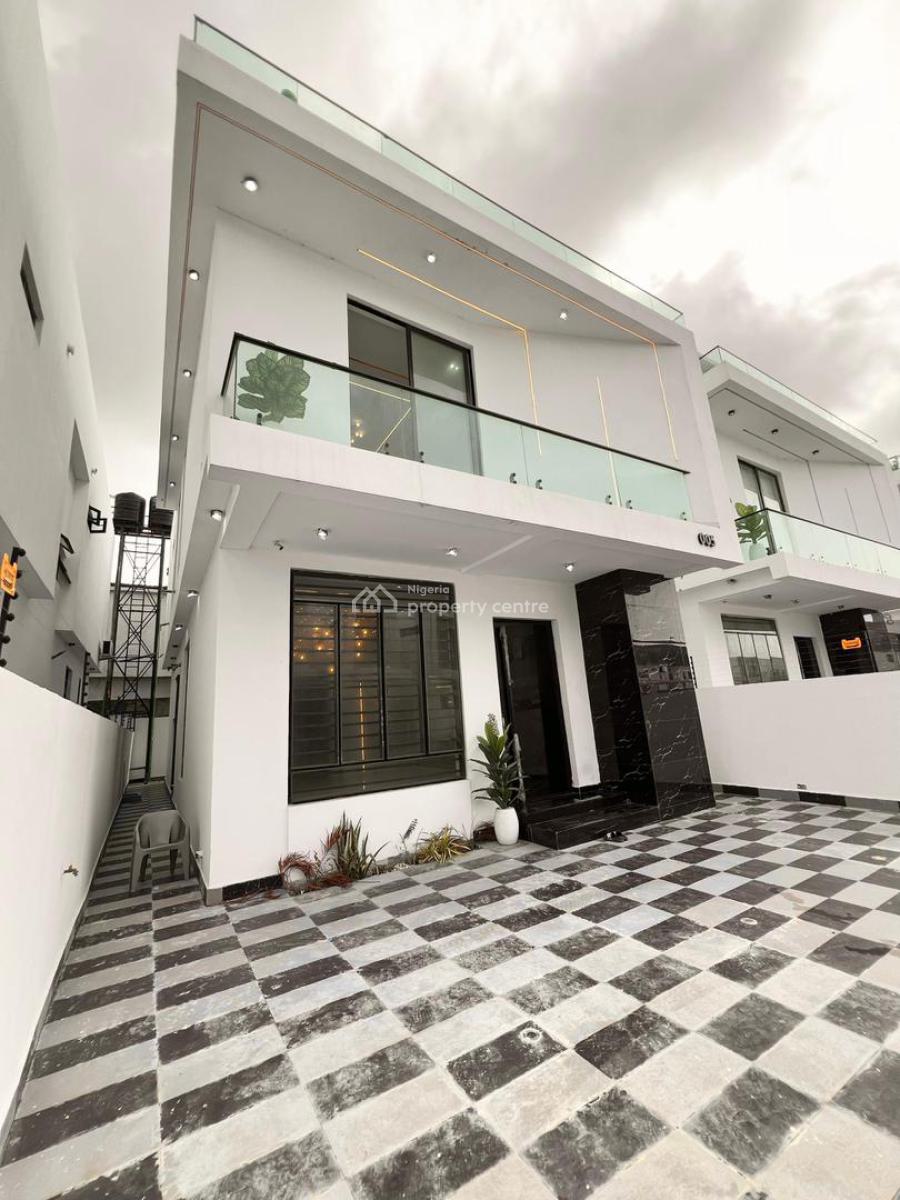 Luxurious 4bedrooms Fully-detached Duplex with Bq, 2nd Toll Gate,lekki, Lekki, Lagos, Detached Duplex for Sale