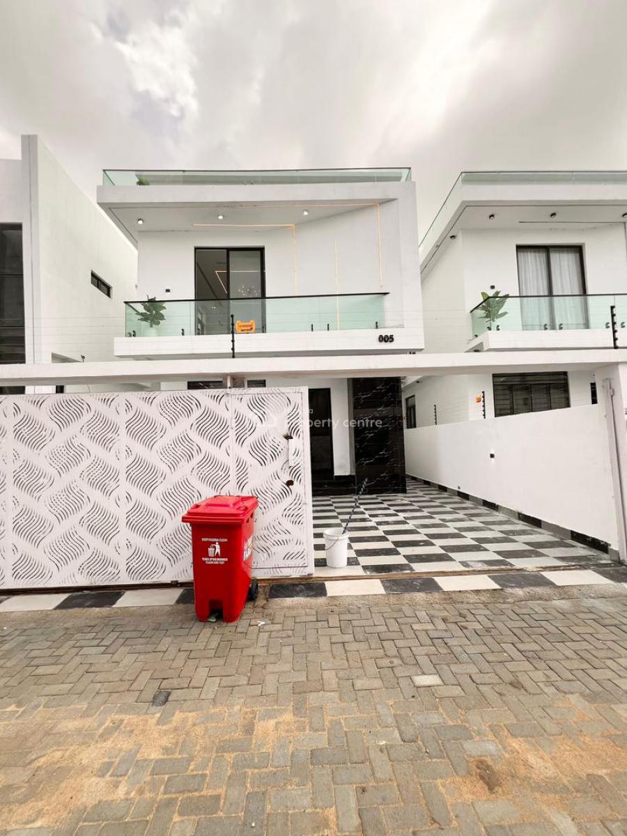 Luxurious 4bedrooms Fully-detached Duplex with Bq, 2nd Toll Gate,lekki, Lekki, Lagos, Detached Duplex for Sale
