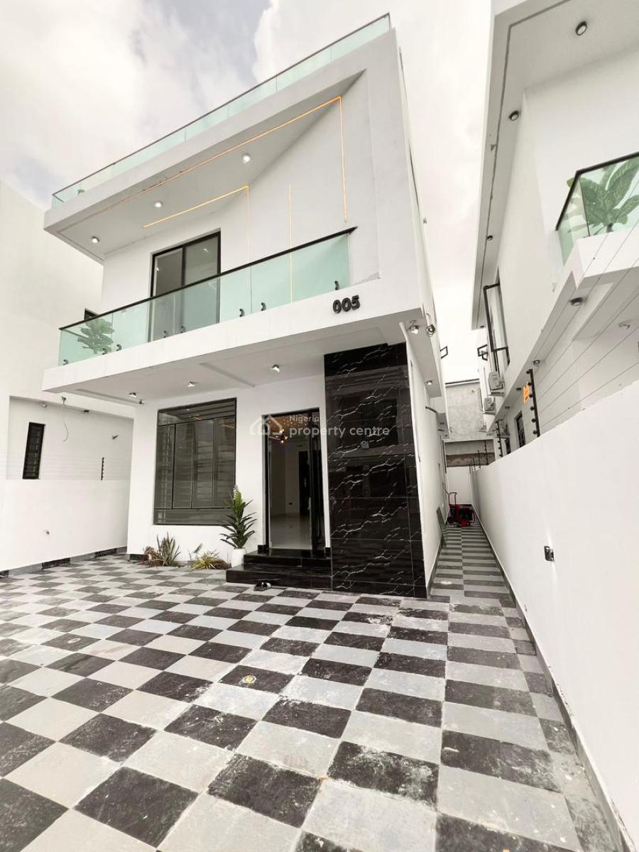 Luxurious 4bedrooms Fully-detached Duplex with Bq, 2nd Toll Gate,lekki, Lekki, Lagos, Detached Duplex for Sale