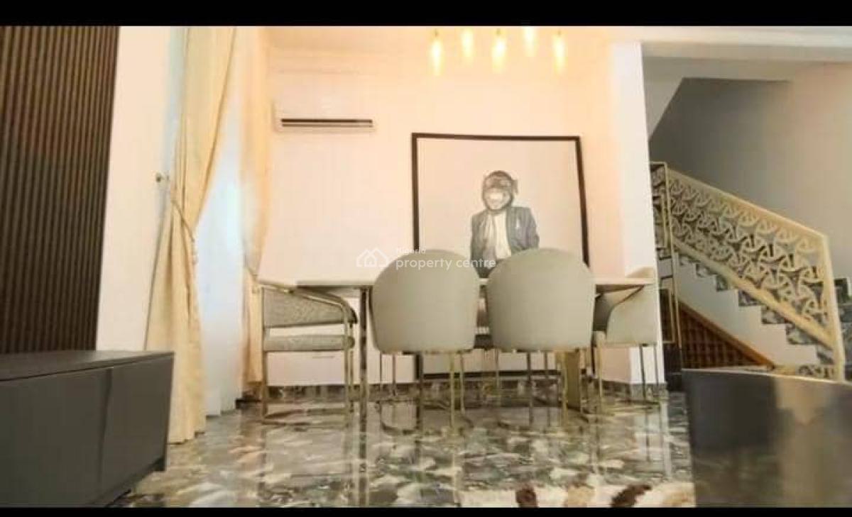 Fully Furnished 3 Bedroom Fully Detached Duplex with 2 Bqs, Osapa London, Lekki, Lagos, Detached Duplex for Rent