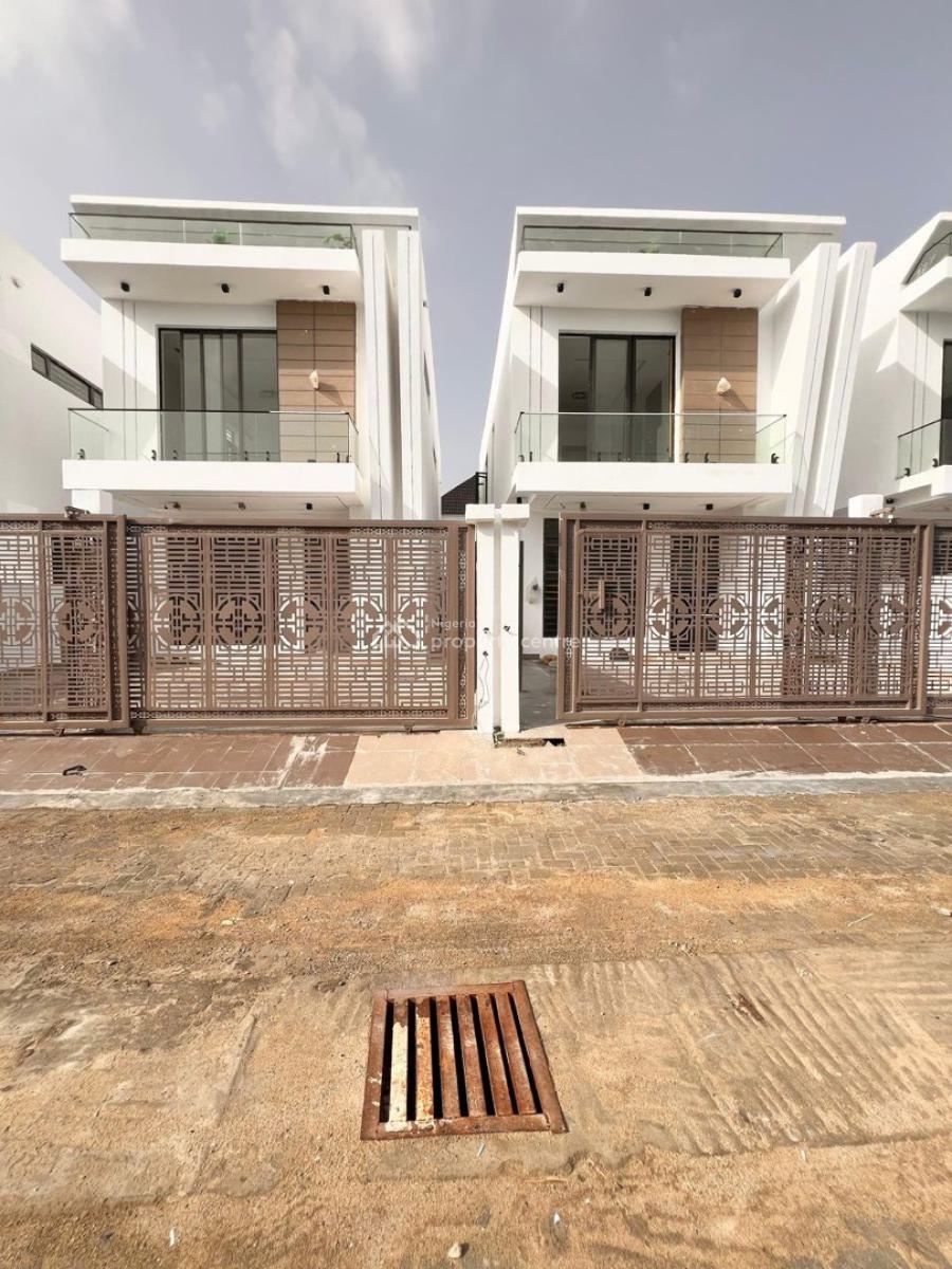 Newly Built 4bedrooms Fully-detached Duplex with Bq, 2nd Toll Gate,lekki, Lekki, Lagos, Detached Duplex for Sale