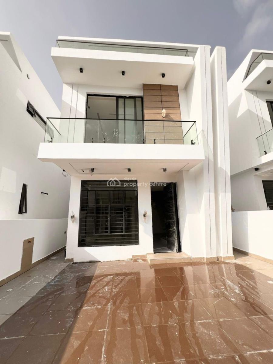 Newly Built 4bedrooms Fully-detached Duplex with Bq, 2nd Toll Gate,lekki, Lekki, Lagos, Detached Duplex for Sale