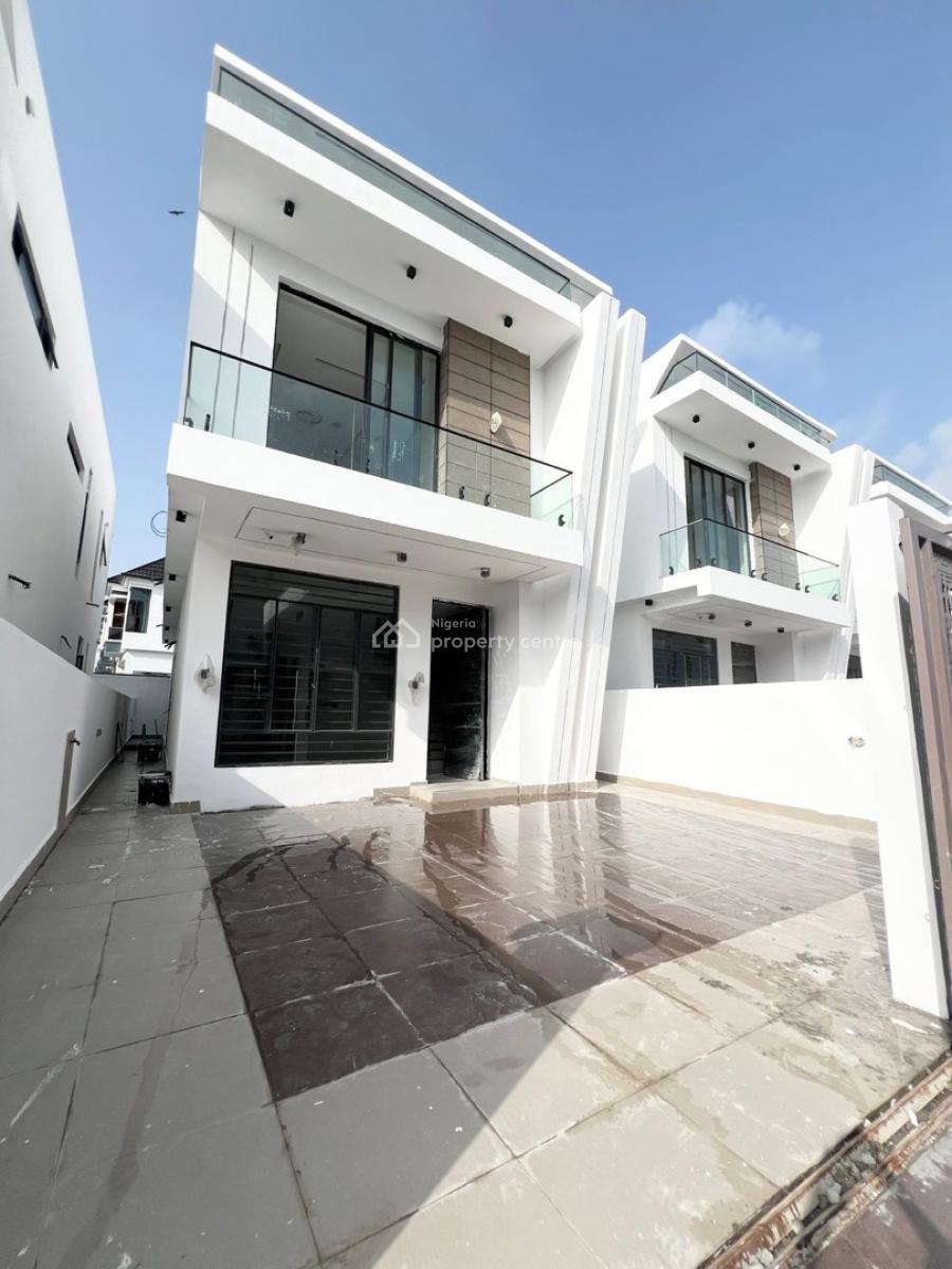 Newly Built 4bedrooms Fully-detached Duplex with Bq, 2nd Toll Gate,lekki, Lekki, Lagos, Detached Duplex for Sale