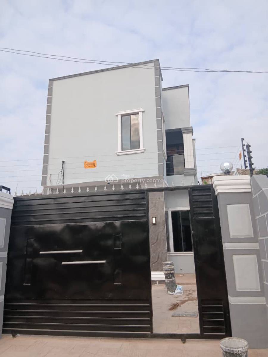 Exquisite 4bedroom Duplex in an Estate Along Isheri Igando Road, All R, Egbeda, Alimosho, Lagos, House for Sale