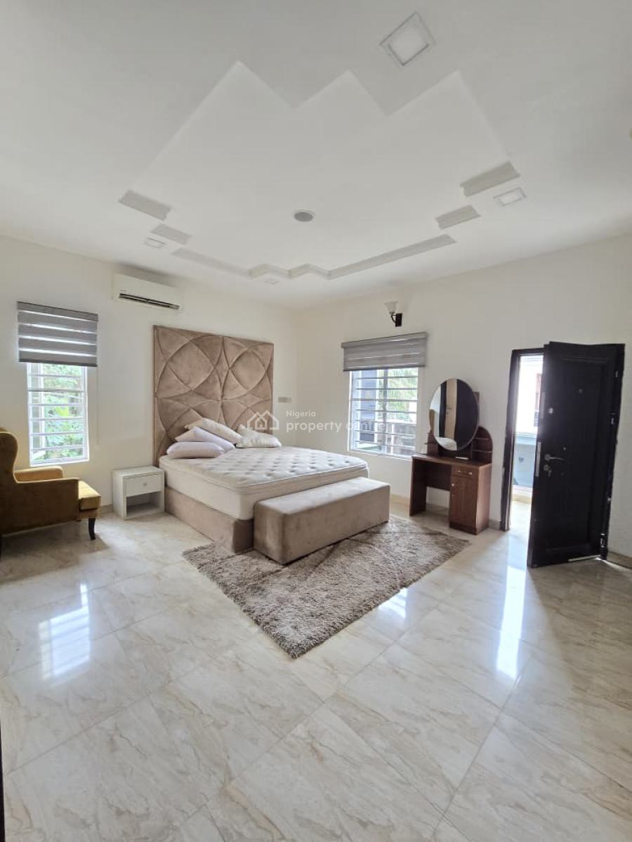 Luxurious Furnishing 5 Bedroom Duplex Fully Detached with Bq, Conversation Area Second Toll Gate, Lekki, Lagos, Detached Duplex for Sale