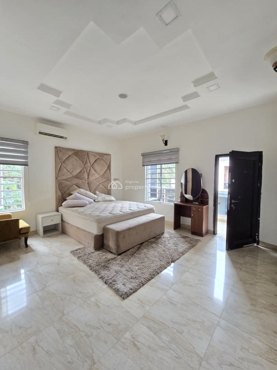 Luxurious Furnishing 5 Bedroom Duplex Fully Detached with Bq, Conversation Area Second Toll Gate, Lekki, Lagos, Detached Duplex for Sale