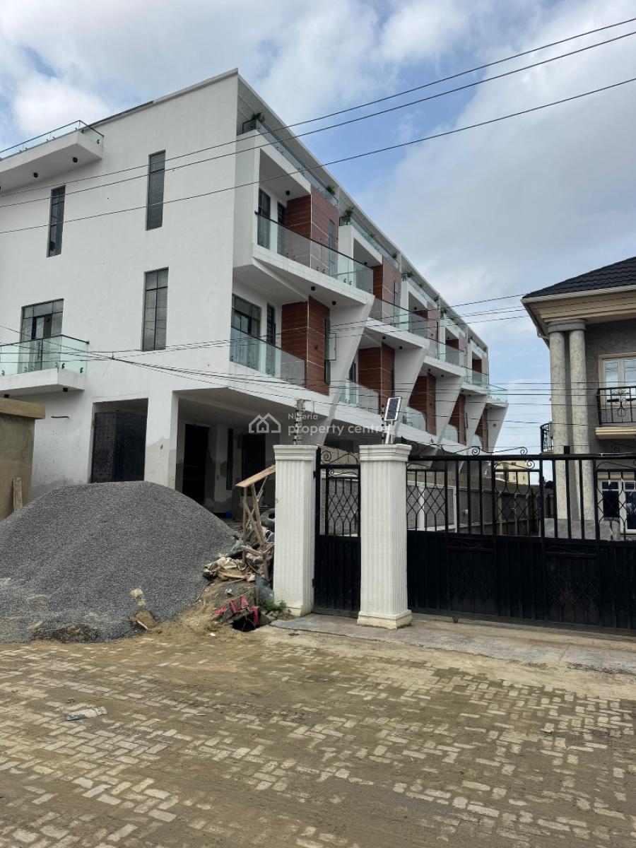 Aesthetically Pleasing 4-bedroom Terrace Duplex with Bq, Ikate, Lekki, Lagos, Terraced Duplex for Sale