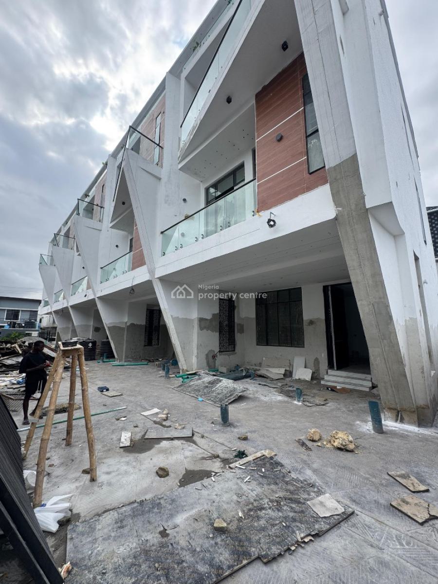 Aesthetically Pleasing 4-bedroom Terrace Duplex with Bq, Ikate, Lekki, Lagos, Terraced Duplex for Sale