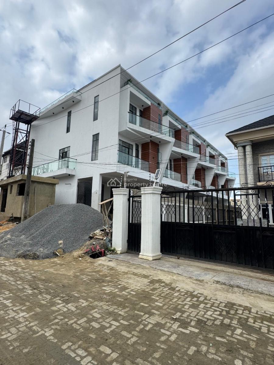Aesthetically Pleasing 4-bedroom Terrace Duplex with Bq, Ikate, Lekki, Lagos, Terraced Duplex for Sale