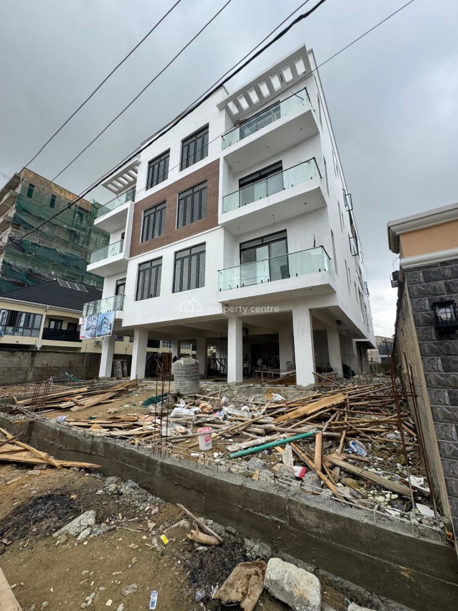Affordable 2 Bedroom Apartment with a Swimming Pool,gym, Elevator, Lekki Phase 1, Lekki, Lagos, Block of Flats for Sale